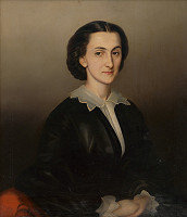 Július Morvay – Portrét Eleonóry Mozerovej rodenej Ácsovej 