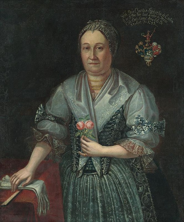 Slovenský maliar z 18. storočia – Podobizeň Charitas Szeleczkej 