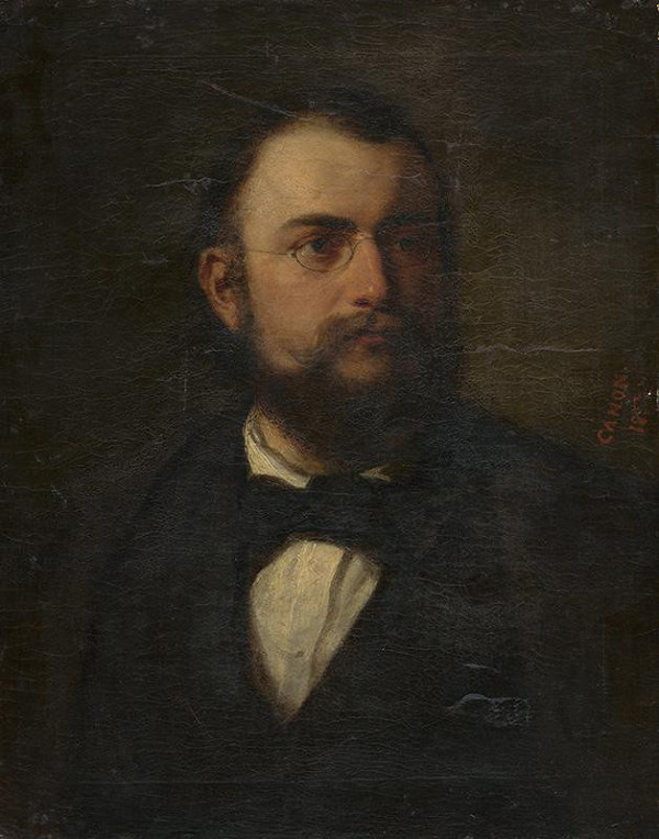 Hans Canon – Portrét muža s okuliarmi 