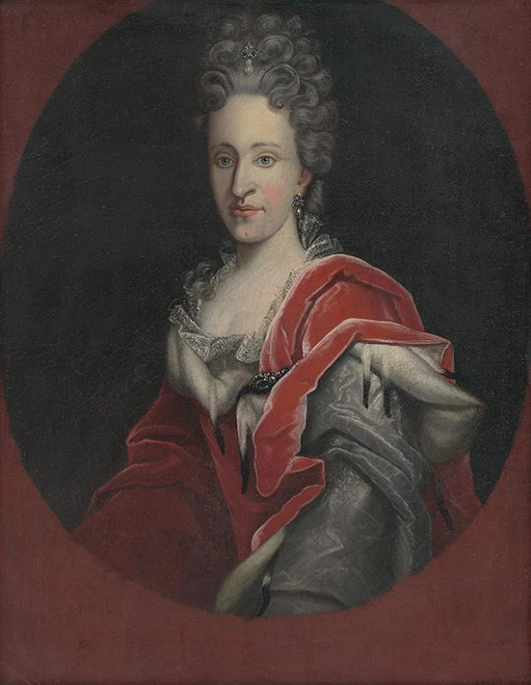 Stredoeurópsky maliar z polovice 18. storočia – Portrét Kataríny Spierberg