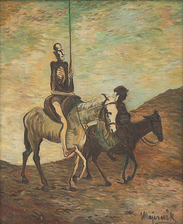 Cyprián Majerník – Don Quijote a Sancho Panza