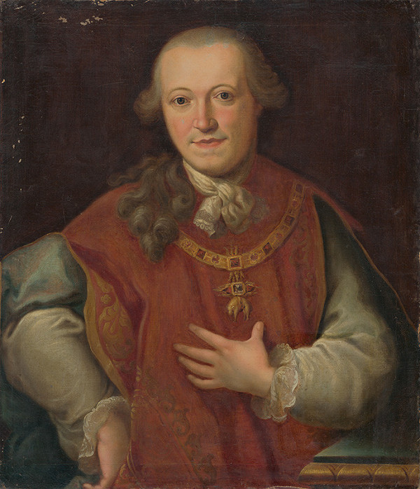 Rakúsky maliar z polovice 18. storočia – Španielsky kráľ Karol IV. ako veľmajster Rádu Zlatého rúna
