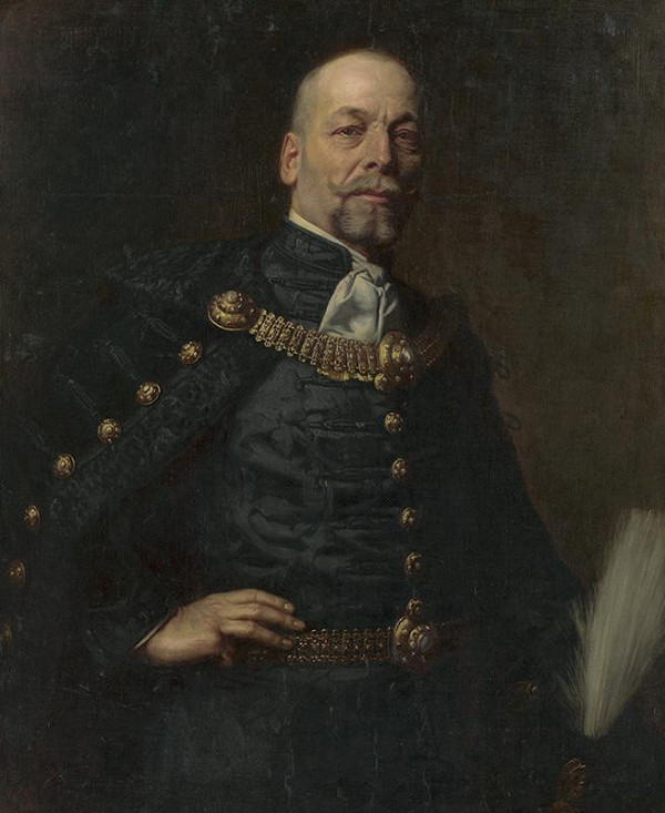 Július Štetka – Portrét Sándora Gála 