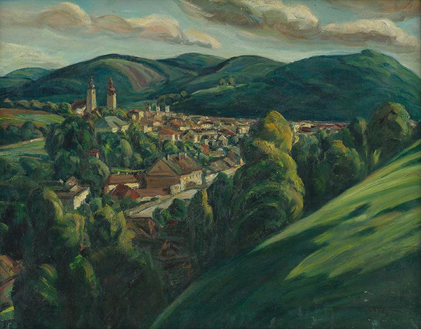 Ľudevít Csech – Krajina pri Banskej Bystrici 