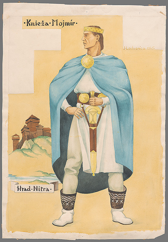 Ján Ladvenica – Knieža Mojmír 