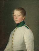 Constantin Daniel – Portrét Wilhelma von  Lebzeltern ml. 