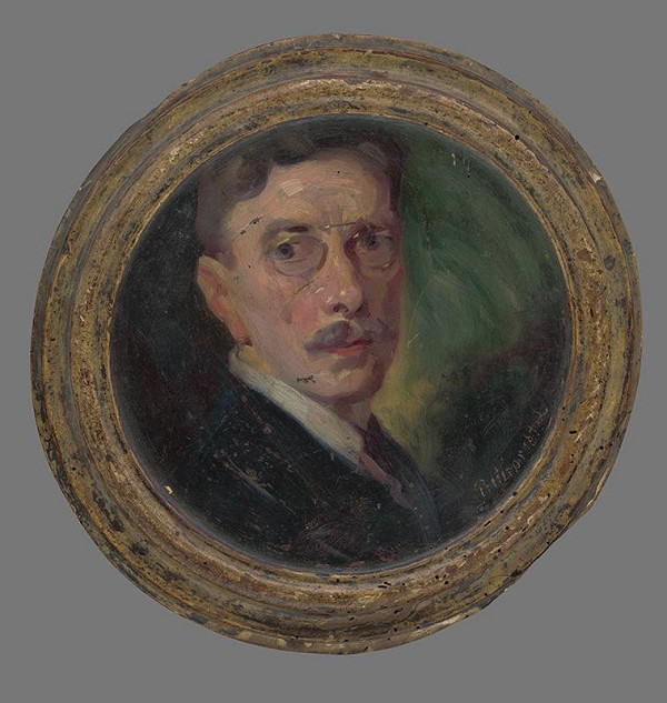 Ľudovít Pitthordt – Portrét maliara Eduarda Majscha