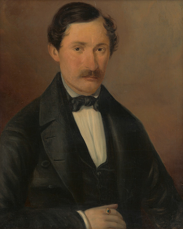 Stredoeurópsky maliar zo začiatku 2. polovice 19. storočia – Portrét Paula von Ballus