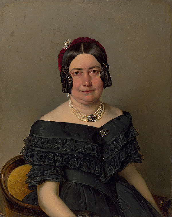 Franz Josef Tastl – Portrét dámy