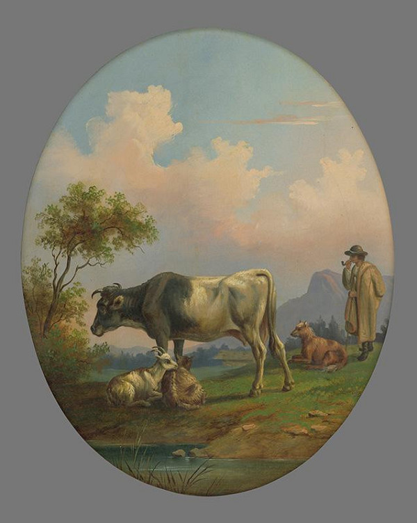 Slovenský autor z 19. storočia – Pastier pasúci rožný statok