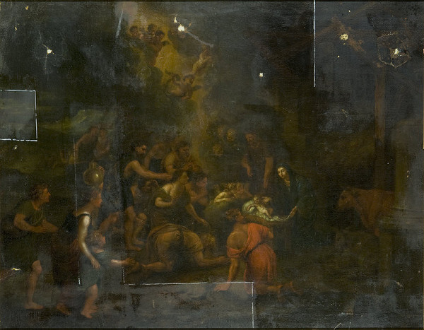 Flámsky maliar z 18. storočia – Narodenie Krista