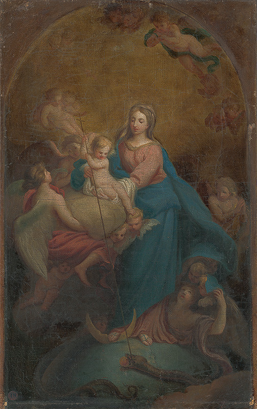 Josef Schöpf – Panna Mária Víťazná - Immaculata