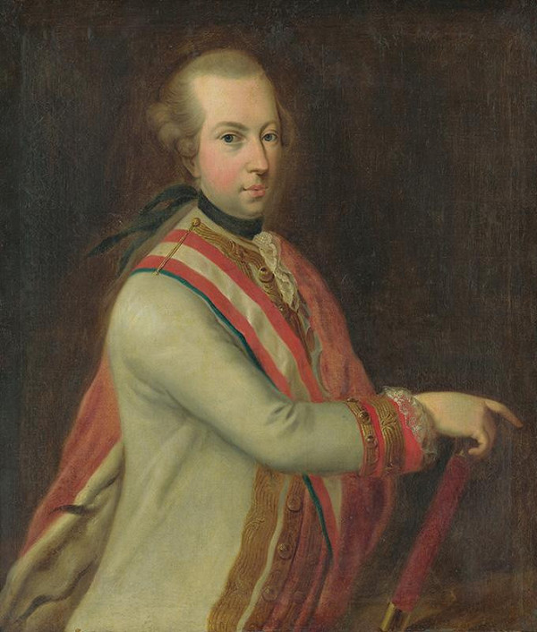 Rakúsky maliar z 2. polovice 18. storočia – Portrét Jozefa II.