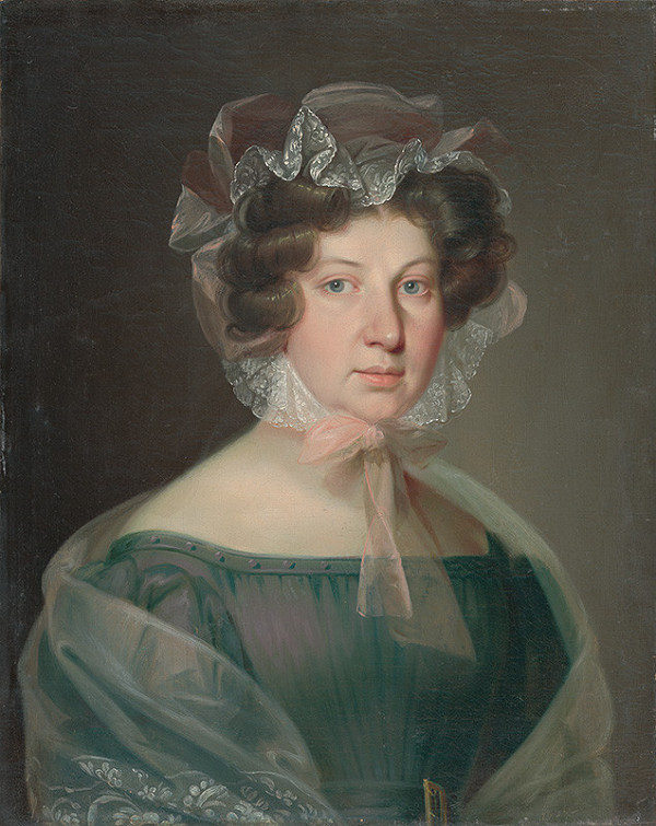 Constantin Daniel – Portrét Antónie Lebzelternovej rod. Hertelendy