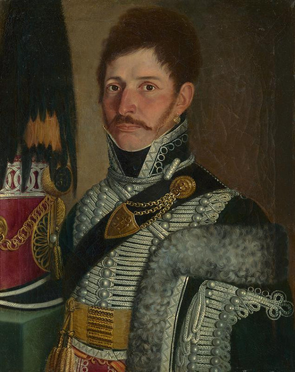 Paul Gyurkovics – Portrét Ferdinanda Habermayera cisársko-kráľovského vrchného strážmajstra