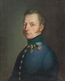 Constantin Daniel – Portrét dôstojníka Wiliama von Lebzeltern 