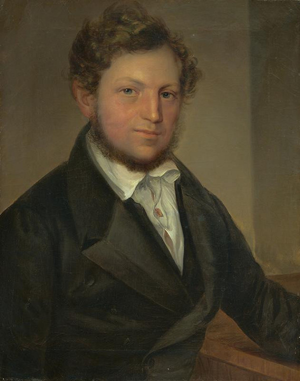 Ferdinand Karl Theodor Lütgendorff – Portrét obchodníka Jozefa Jiringera 