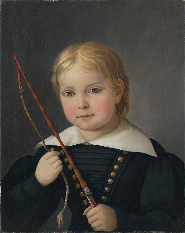 Jozef Ginovský – Portrét chlapca s bičíkom
