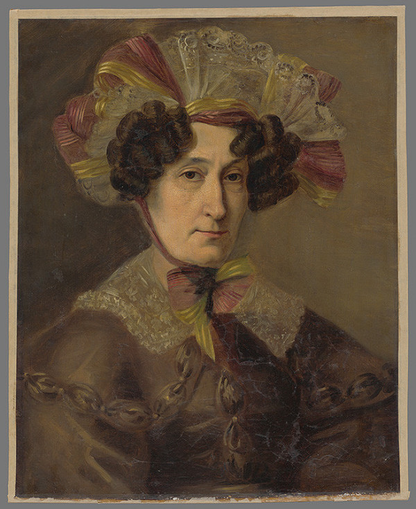 Friedrich von Amerling, Rakúsky maliar z 1. polovice 19. storočia – Portrét ženy v čepci