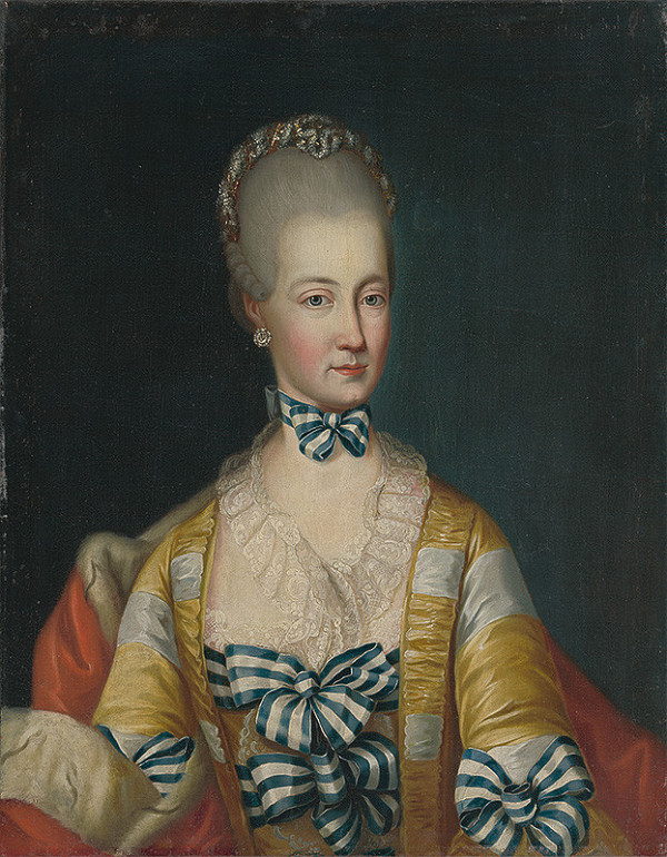 Rakúsky maliar z 2. polovice 18. storočia – Arcivojodkyňa Mária Amália