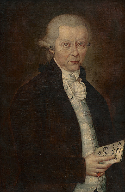 Stredoeurópsky maliar P.W. – Portrét 63-ročného Prudera Greilla