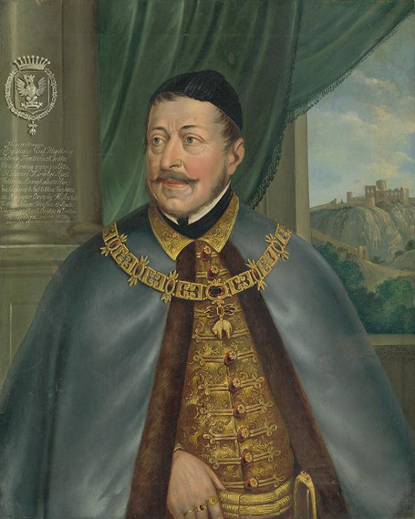 Ján Erlinger – Portrét grófa Istvána Illesházyho