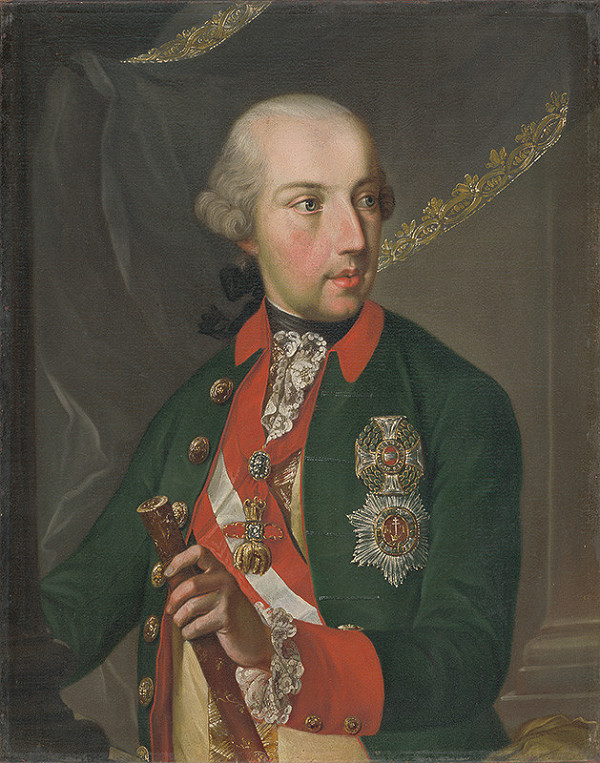 Stredoeurópsky maliar z 2. polovice 18. storočia – Portrét Jozefa II.
