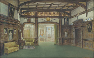 Franz Angelo Rottonara – Interiér zámku 