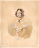 Ágost Elek Cánzi – Portrét Anny Entreszovej rod. Helmerovej 