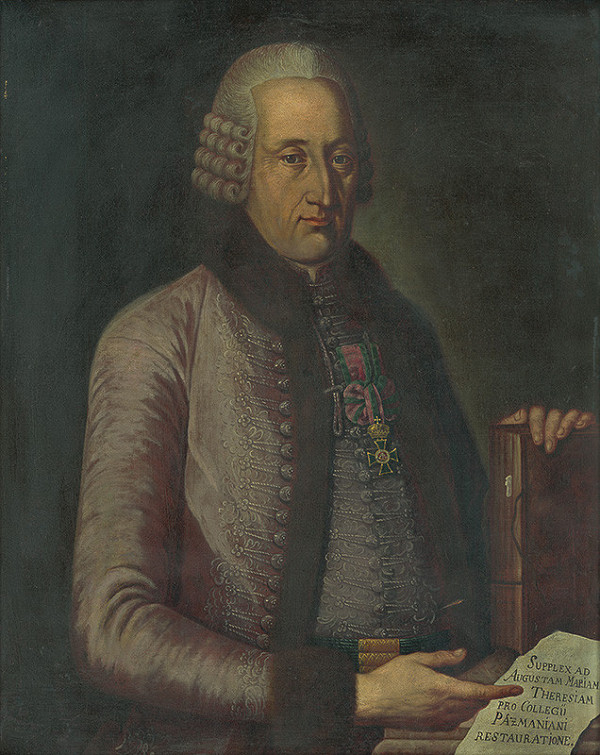 Stredoeurópsky maliar z 2. polovice 18. storočia – Portrét dvorného a komorného radcu Franza Töröka