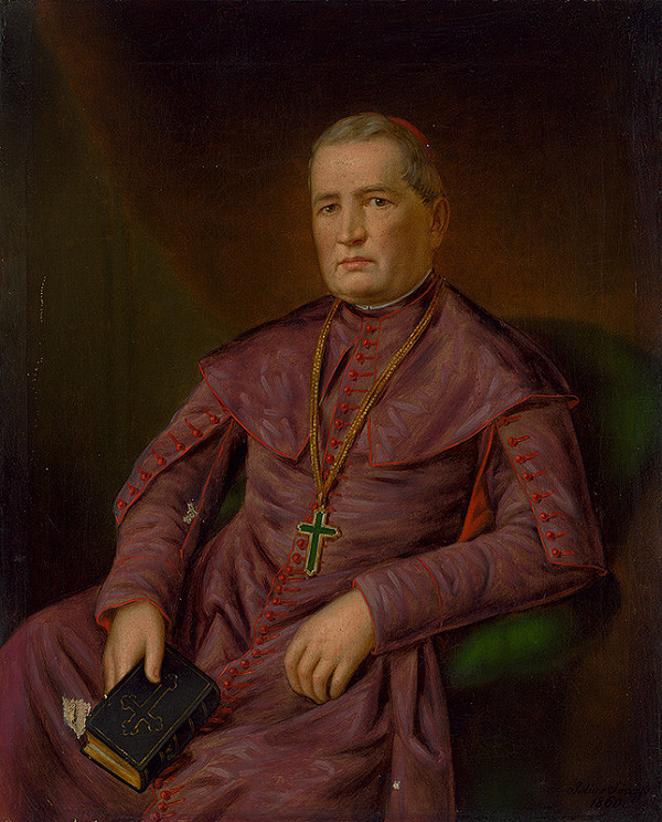 Július Jonáš – Portrét biskupa Štefana Moyzesa