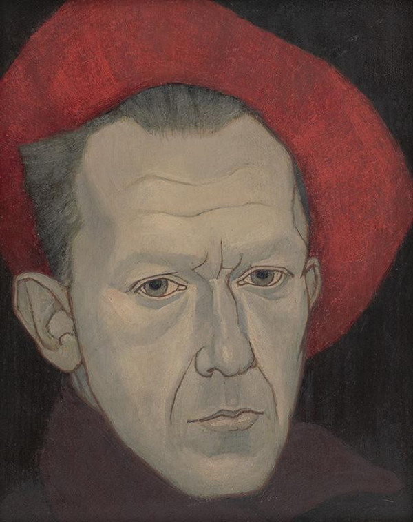 Stredoeurópsky maliar z prelomu 19. - 20. storočia – Autoportrét