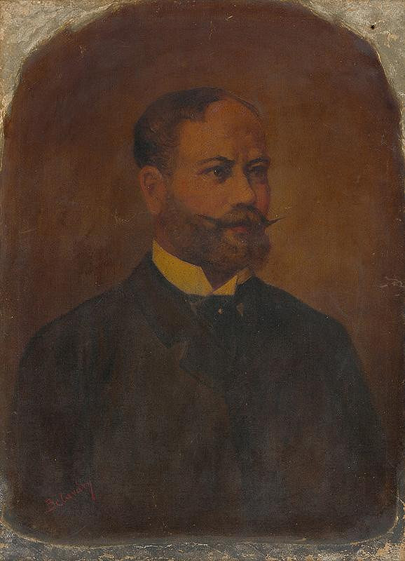 István Burchard-Bélaváry – Portrét Gabriela Barossa