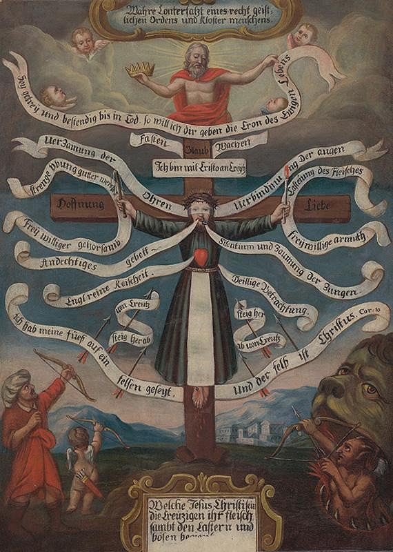 Stredoeurópsky maliar z prelomu 17. - 18. storočia – Zásady rehoľníka - Pravda o slove Božom