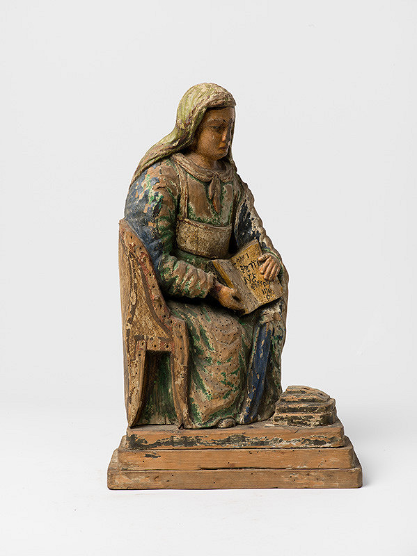 Bratislavský rezbár zo začiatku 19. storočia – Svätá Anna vyučuje Pannu Máriu 