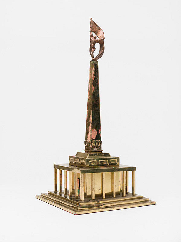 Neznámy autor – Model pamätníka na Slavíne 