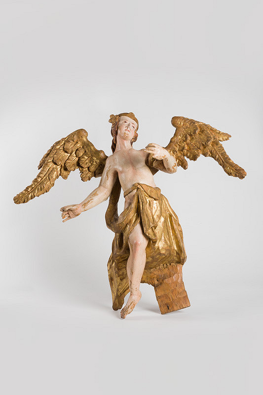 Slovenský rezbár z 18. storočia – Adorujúci anjel 