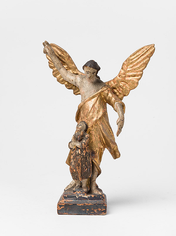 Slovenský rezbár z prelomu 18. - 19. storočia – Anjel strážny 