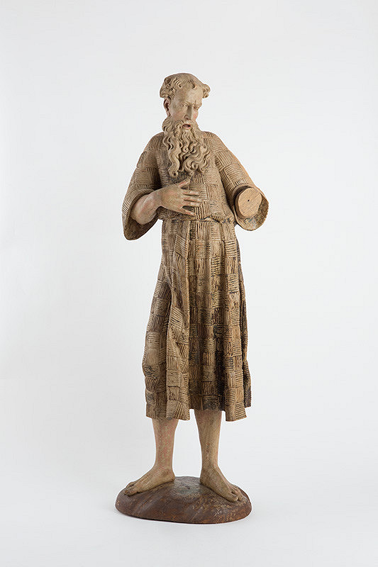 Slovenský rezbár z 2. polovice 18. storočia – Svätý Pavol Pustovník 