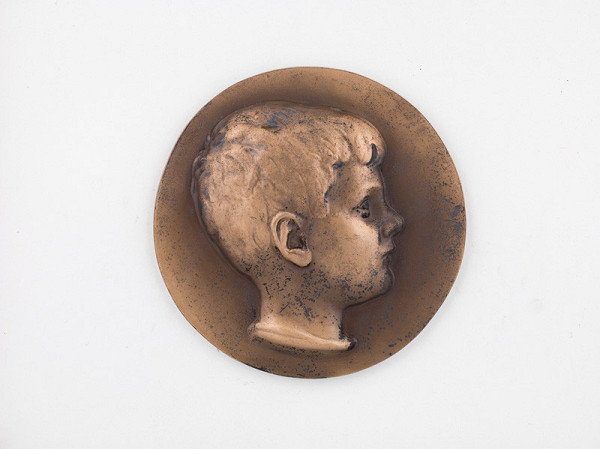 Alojz Rigele – Medaila - Hlava chlapca 