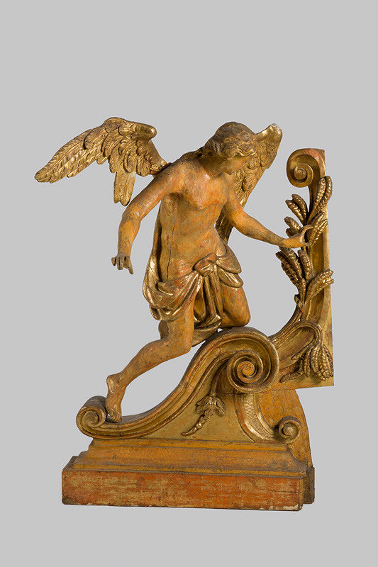 Bratislavský rezbár z 2. polovice 18. storočia – Kľačiaci anjel II. 