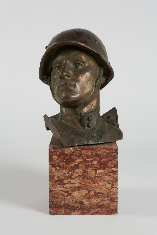 Alexander Trizuljak – Hlava vojaka z pamätníka na Slavíne 