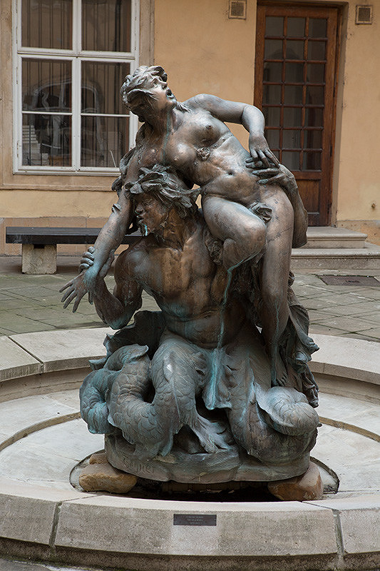 Viktor Oskar Tilgner – Triton a nymfa 