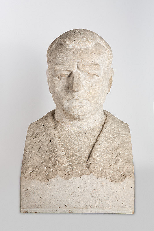 Tibor Bártfay – Detail z pomníka Klementa Gottwalda v Bratislave 