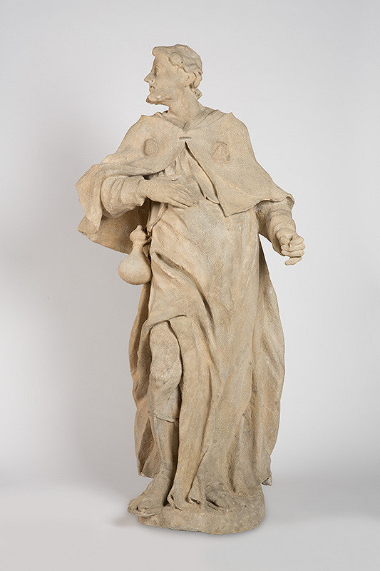 Stredoeurópsky sochár z 1. polovice 18. storočia – Svätý Rochus 