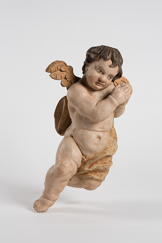 Slovenský rezbár z 1. polovice 18. storočia – Barokový anjelik I. 