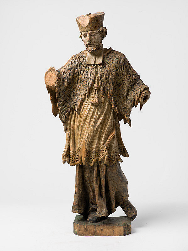 Západoslovenský rezbár – Svätý Ján Nepomucký 