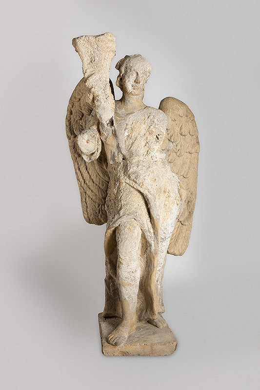 Viedenský sochár z 1. polovice 18. storočia – Stojaci anjel - svetlonos 