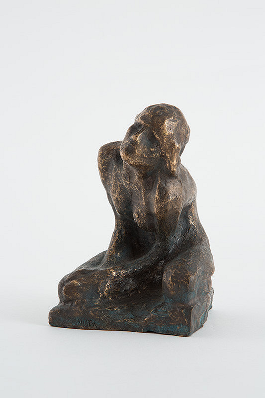 Ján Koniarek – Sediaca žena 