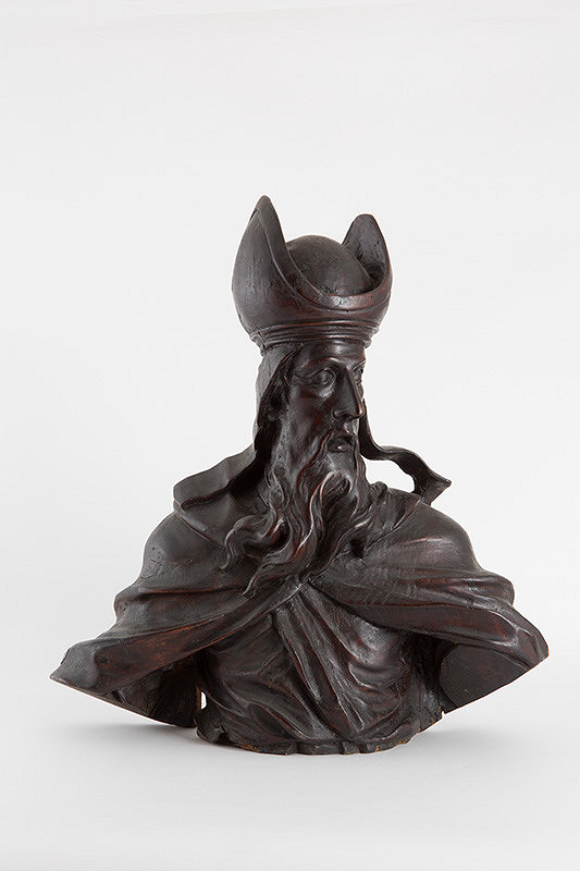 Slovenský rezbár z 18. storočia – Poprsie Melchisedecha 